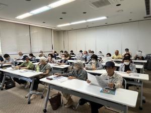 自転車青きっぷ説明会の様子