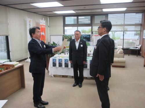 辞令交付