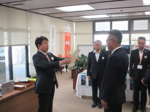 辞令交付