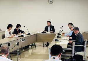 総合教育会議の様子