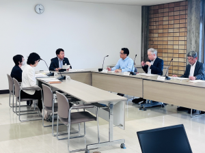 総合教育会議の様子
