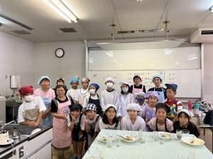 料理教室(高学年)の様子