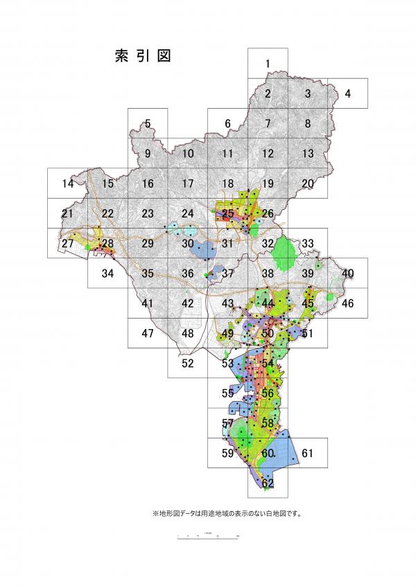 地形図索引図