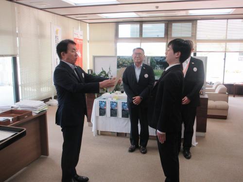 辞令交付理科大