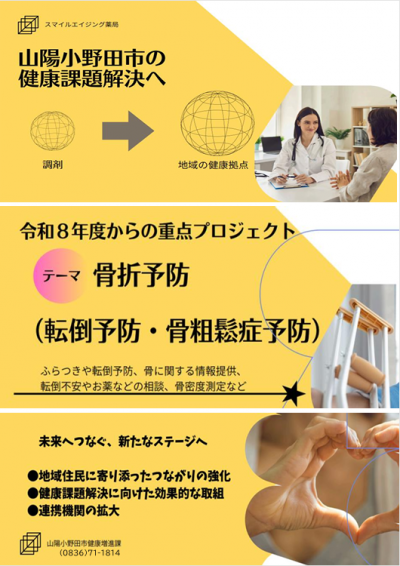 スマイルエイジング薬局チラシ1裏