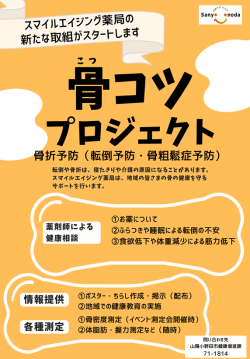 骨コツプロジェクトチラシ