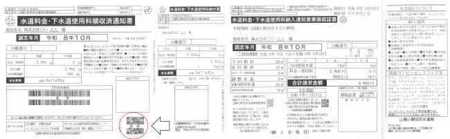 納入通知書兼領収証書