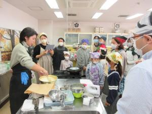 クリスマスケーキ作り1