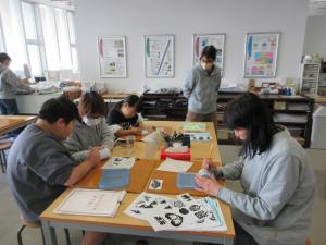 サンドブラスト教室1