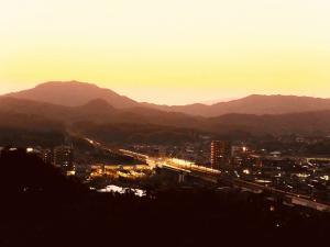 厚狭の黄昏　～物見山総合公園から