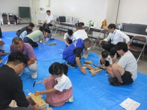 親子木工教室2
